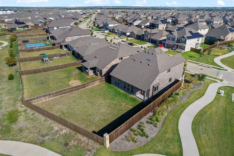 A home in Aubrey