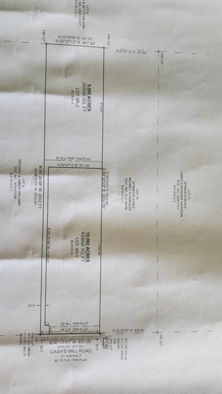 Springer Acres - Land
