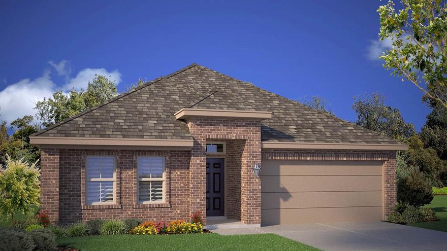 Available for a Quick Move-in!! D.R. Horton America's Builder since 2002 is excited to serve as your new home builder in Vista Park, a fabulous unique master planned community in Decatur and Decatur ISD! This thoughtfully designed single-story Starkville floorplan Elevation F, offers 4 bedrooms, 2 bathrooms, and a 2-car garage with an open-concept layout that connects the family room, dining area, and kitchen for a functional and inviting living space. The kitchen is positioned at the heart of the home and includes quartz countertops, 36” upper cabinets, stainless steel appliances, electric range, stainless steel drop-in sink, a center island, and a walk-in pantry designed for both convenience and everyday comfort. The private primary suite offers an en-suite bath with dual quartz vanities, an oversized shower, and a walk-in closet located off the bathroom, providing an ideal retreat. Quartz vanity tops are also included in the secondary bathroom, while luxury vinyl plank flooring is installed throughout all main areas and wet zones for durability and style. Constructed with energy-efficient features and equipped with America’s Smart Home Technology, this home also includes exterior upgrades such as a covered back patio, full sod, sprinkler system, privacy fencing, and landscaping Situated conveniently near Highway 287 and Highway 380, Vista Park provides easy access to key roads, making it ideal for commuting and exploring the surrounding areas.