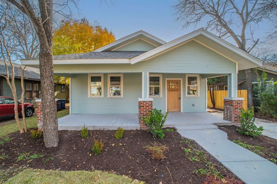 Owner offering $4,000 toward closing for appliances.

Beautifully updated Craftsman bungalow in the heart of East Dallas featuring a bright, open layout, wide-plank flooring, and a modern kitchen with large island and ample storage—perfect for everyday living and entertaining. A separate suite with its own bath and wet bar offers flexible space for guests, multi-generational living, or a home office. Enjoy a spacious lot with mature trees and a charming covered front porch. Conveniently located near Lower Greenville, White Rock Lake, and major commuter routes, offering classic character with modern comfort.