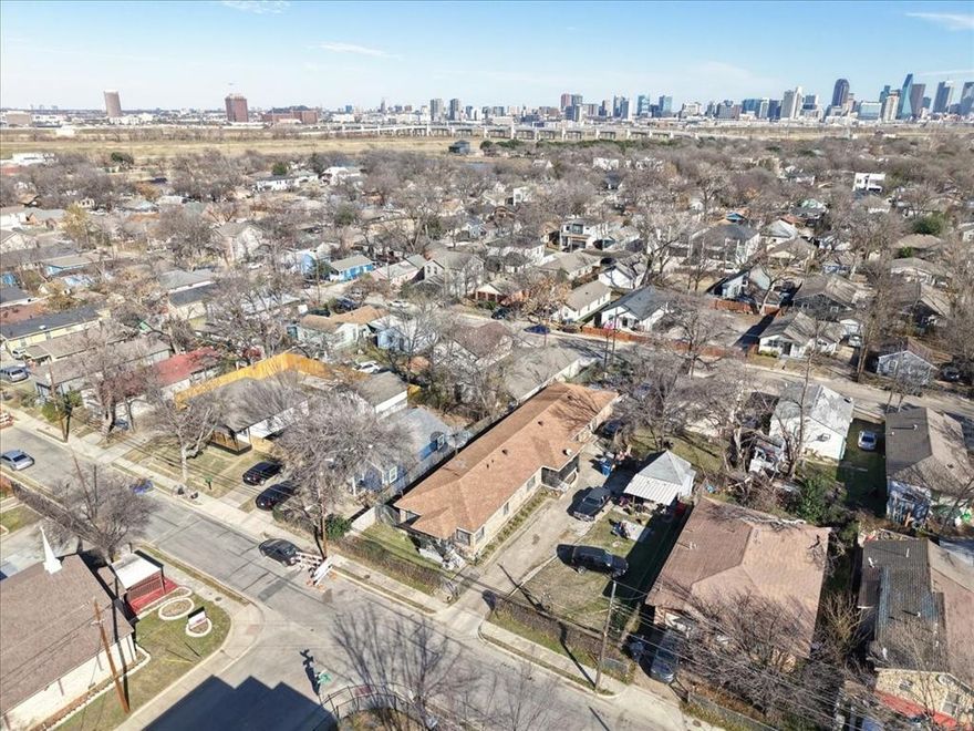 Situated on an oversized lot in the established Homestead Place neighborhood, this well-maintained single-family home offers immediate livability with strong upside potential. The property sits on a rare, expansive parcel, creating multiple paths for value add, whether through cosmetic updates, future expansion, or long-term land strategy.

The home has been carefully kept and provides a solid foundation for a homeowner looking to move in and update at their own pace, or for an investor seeking a light renovation opportunity with built-in equity. Functional layout, attached garage, and generous lot size distinguish this property from surrounding homes.

The large lot presents flexibility for redevelopment considerations, additional improvements, or future use, subject to buyer verification. Located minutes from major thoroughfares, Downtown Dallas, and ongoing West Dallas growth, this property offers both stability and upside in a transitioning area.

Ideal for owner-occupants, investors, or buyers seeking land value in a central Dallas location.