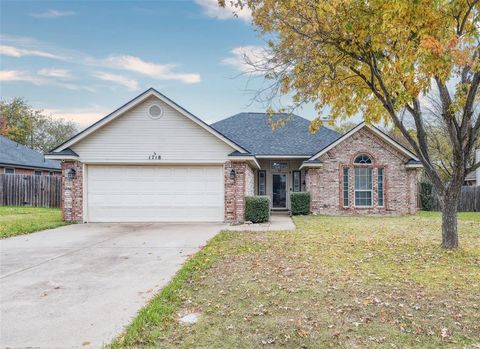 A home in Cleburne