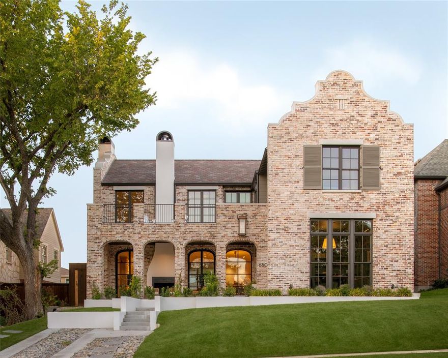 Inspiring Cape Dutch design by M.Gray Architecture & Built by premier builder Jim Scott & Sons; this home is a magical showpiece.Located on a quiet sought after block thoughtfully perched to enjoy serene views overlooking Lakewood County Club.Beautiful antique brick crowned with composite slate shingles creates an established elegant feel.Timeless transitional interiors layered with subtle detail & high-end finishes at every turn.Notable steel doors,Isokern fireplaces,Wolf & SubZero kitchen & these are only the start!Seamlessly entertain from the front porch to the family room to the backyard living complete with pool & artificial turf yard.Swoonworthy kitchen created with high design & function + the must have working pantry with 2nd dishwasher.Primary retreat offers a tranquil experience both inside & out on the breathtaking terrace.Versatile guest retreat with creative murphy bed.Secondaries share spacious j&j bath with private space.Study that will make you want to work from home.