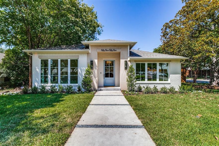 Exceptional opportunity to purchase in the highly desirable Greenway Crest neighborhood. This home was completely remodeled by the husband and wife team, DH Development, in 2023. Truly a floor to ceiling renovation that touched all the necessities, including HVAC, electrical, plumbing, foundation, roof, and landscaping. With oversized Anderson windows, white oak hardwoods, 10ft ceilings, and visual comfort lighting, this home delivers on your first step inside. Quartz countertops throughout, inset cabinetry, hardware by Westside, Ann Saks backsplash and wallpaper from Phelan's completes this gorgeous Greenway Crest home.