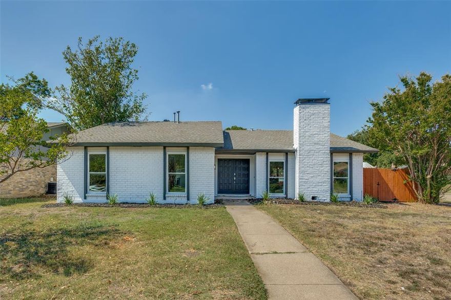 Remodeled 3 bedroom, 2 bath - corner lot in the heart of Plano.  Vinyl and tile throughout - no carpet!