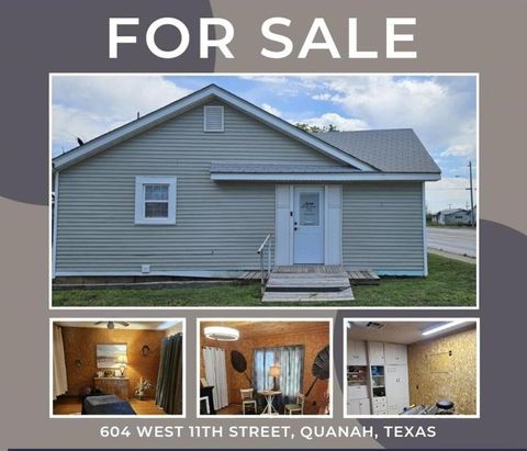 604 W 11 th Street Quanah TX 79252