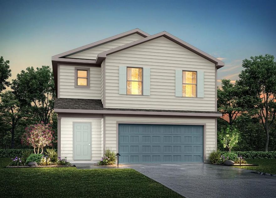 MLS# 21249007 - Built by NHC - Aug 2026 completion! ~ Model 2002 B1 - Sequoia  The Sequoia Plan from our Freedom Series is a spacious 2-story home featuring 4 bedrooms, 2.5 bathrooms, and 2,002 square feet of living space, complete with a 2-car garage.  Upon entering the home, you’ll pass the staircase to the upper level and a convenient half bathroom before arriving at the open concept living area. The family room flows effortlessly into the kitchen, which boasts an angled island that overlooks the dining area. This layout is perfect for family gatherings and everyday living.  The upper level is designed with comfort and convenience in mind. The primary suite features a walk-in closet and a private bathroom for your retreat. Three secondary bedrooms, a full bathroom, and the laundry room complete this level, offering space and functionality for the entire household.