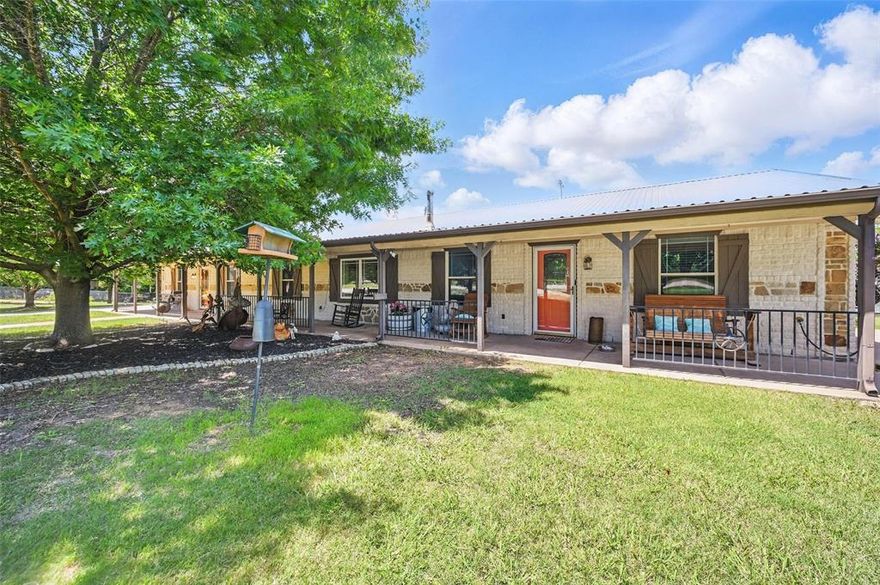 Nestled on over 2 scenic acres, this exceptional property offers the perfect blend of comfort, functionality and room to grow. Inside, you’ll find a large gourmet chef’s kitchen, complete with a generous island, abundant cabinetry with plenty of space to gather. This fabulous house also has two large living areas-perfect for entertaining friends and family! The home also features four spacious bedrooms, including a primary suite with a private ensuite bath for your own peaceful retreat. A massive laundry room provides added convenience and storage. Car enthusiasts and hobbyists will appreciate the attached garage, an additional detached 2-car garage, and a large workshop—ideal for projects, storage, or a home-based business. Additionally this home also has solar panels which significantly lower the electric bills and no city taxes! Whether you're looking for quiet country living or space to spread out, this property checks all the boxes.