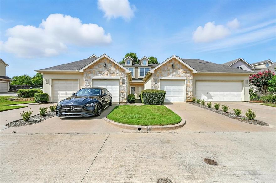 Location, Location, Location!!!!!  Townhome in Gated East Fort Worth Community! Welcome to this well-maintained townhome featuring 3 bedrooms, 3 full baths, and a convenient 1-car garage. Perfect for first-time homebuyers, this property offers an open floor plan with a breakfast bar, modern appliances (built-in microwave, dishwasher, SS Range, and Fridge), and a separate laundry area with washer and dryer space (Seller will left the washer and dryer). Enjoy the comfort of having 2 bedrooms—including the primary suite—upstairs with 2 full baths, plus a guest bedroom and full bath downstairs. Ceiling fans and thoughtful design details enhance the home’s livability.

Key Features:
3 spacious bedrooms & 3 full baths
1-car garage with additional storage space
Open floor plan with breakfast bar
Separate laundry area (washer & dryer included)
Secure, gated community with low-maintenance living

Location Highlights:12 minutes to Fort Worth Stockyards, 15 minutes to Fort Worth Botanic Garden & Trinity Trails, 18 minutes to Downtown Fort Worth (Water Gardens & Cultural District), 20 minutes to AT&T Stadium & Six Flags Over Texas in Arlington, 25 minutes to DFW International Airport, This property offers the perfect combination of comfort, convenience, and security—making it an excellent choice for first-time buyers or anyone seeking a low-maintenance lifestyle in a prime location.

Most information provided by 3rd party sources. The information seems reliable, but not guaranteed. Neither seller or listing agent make any warranties or representation as to accuracy of the data listed. Please do your own due diligence and verify all information, schools and restrictions. Please see Seller's Disclosure, Survey, and T47.1 on Transaction Desk.