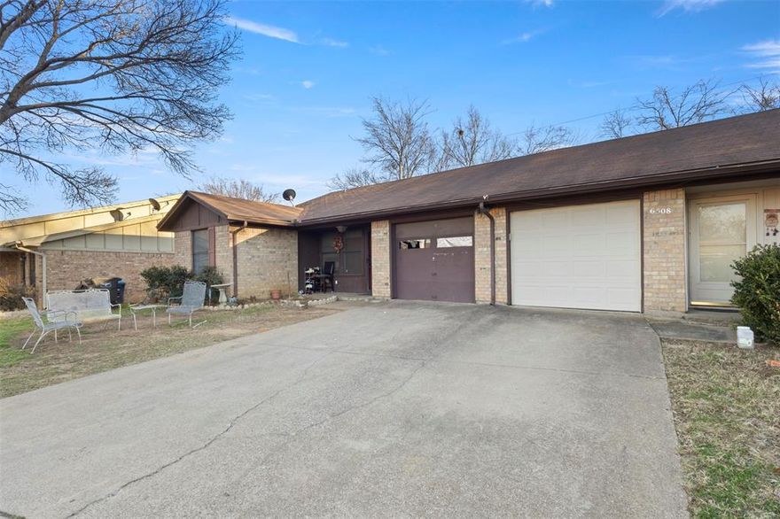 Opportunity awaits in Fort Worth, Texas! Located on a quiet cul-de-sac, this property offers a great chance for investors or buyers looking to customize a home to their vision. The home features a functional floor plan, comfortable living space, and a private backyard with potential for outdoor improvements.
The foundation was professionally repaired approximately two years ago. The backyard includes a patio area that could be reimagined into a cozy outdoor entertaining space with updates.
Conveniently located near major highways, shopping, dining, and everyday amenities, this property presents a strong opportunity for buyers seeking value and potential in a desirable Fort Worth location.