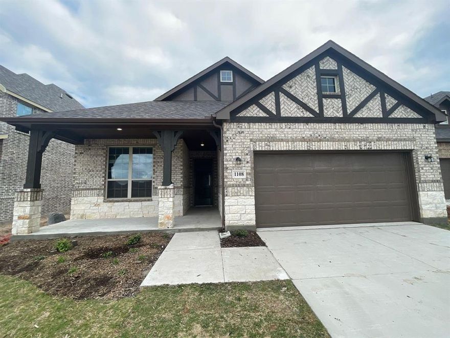 Just two years old and well maintained single-story home with 3 bedrooms 2 bathrooms study and 2 car garage sprawling family room the open kitchen with Island leads into a naturally bright nook . Excellent location with easy access to US-75 & downtown Sherman with plenty of options for restaurants, shopping, entertainment. Also this place is near to many employers and corporations including, Tyson Foods, Kaiser Aluminum, Emerson, Texas Instruments, Baylor , Medical.... The neighborhood offers walking trails, dog park along with plenty of open green spaces. Upcoming community features: A Lagoon, Upscale atmosphere that includes Restaurants, Cafe, and a multi-use sport courts.