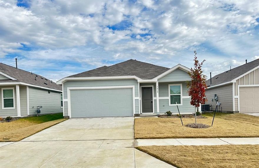 NEW HOME built 2023 and move-in-ready! Single-level 4-2-2 in Princeton! Enjoy wide open spaces outside and an open floorplan inside! This home is leased and managed by Reedy Creek. We do offer ZERO DOWN no security deposit options.