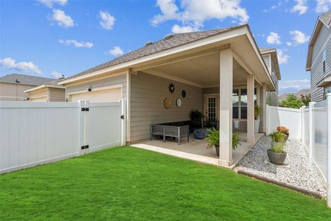 A home in Aubrey