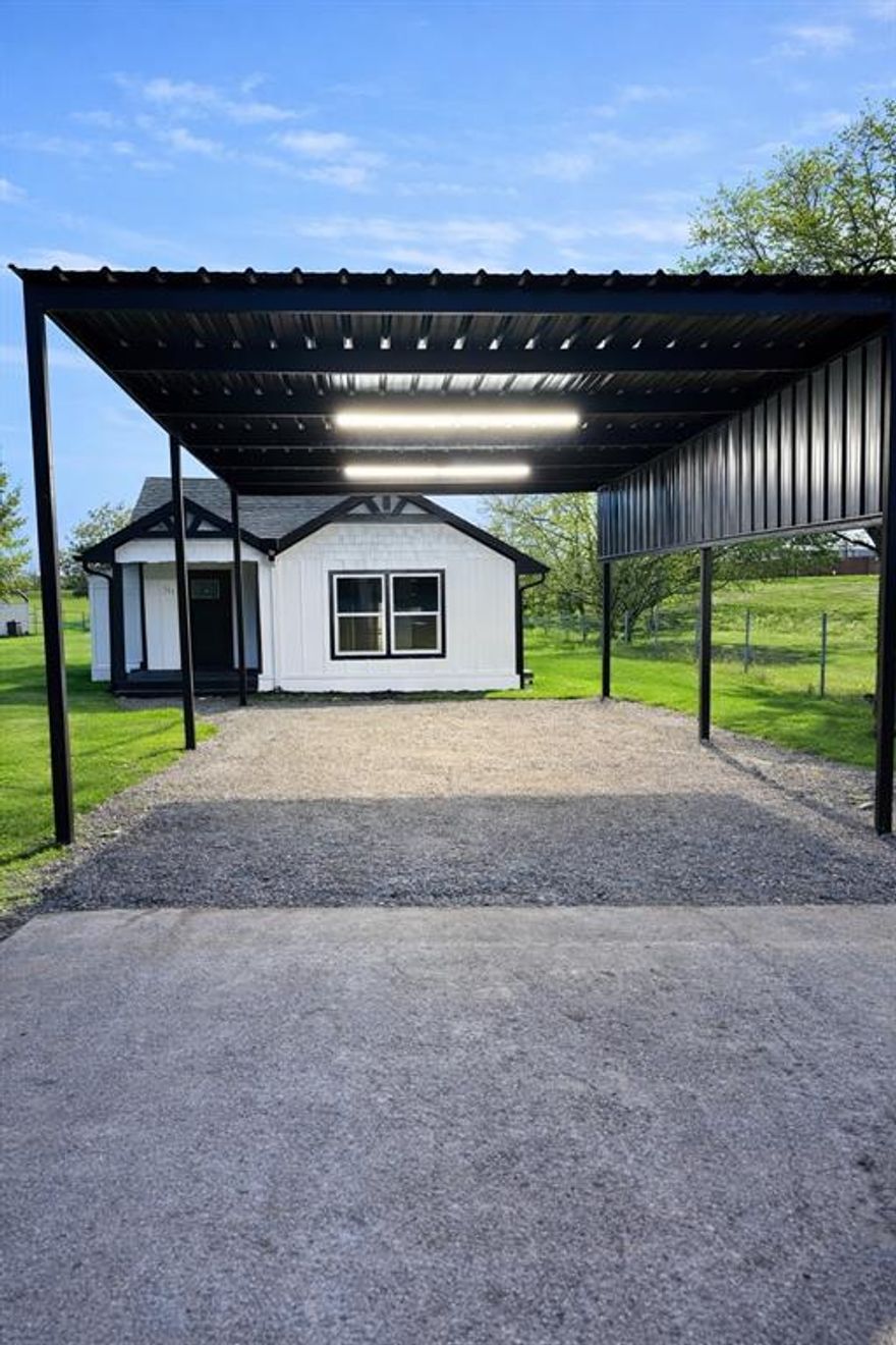 Completely remodeled from top to bottom, this stunning home offers peace of mind with everything brand new. Updates include a new HVAC system, roof, electrical, water heater, plumbing, windows, siding, flooring, cabinetry, and fresh interior and exterior paint. Thoughtfully redesigned into a functional 3 bedroom, 2 bath layout, the home blends modern finishes with comfortable living. Located in the fast-growing community of Rice, TX, with convenient access to the highway for an easy commute.