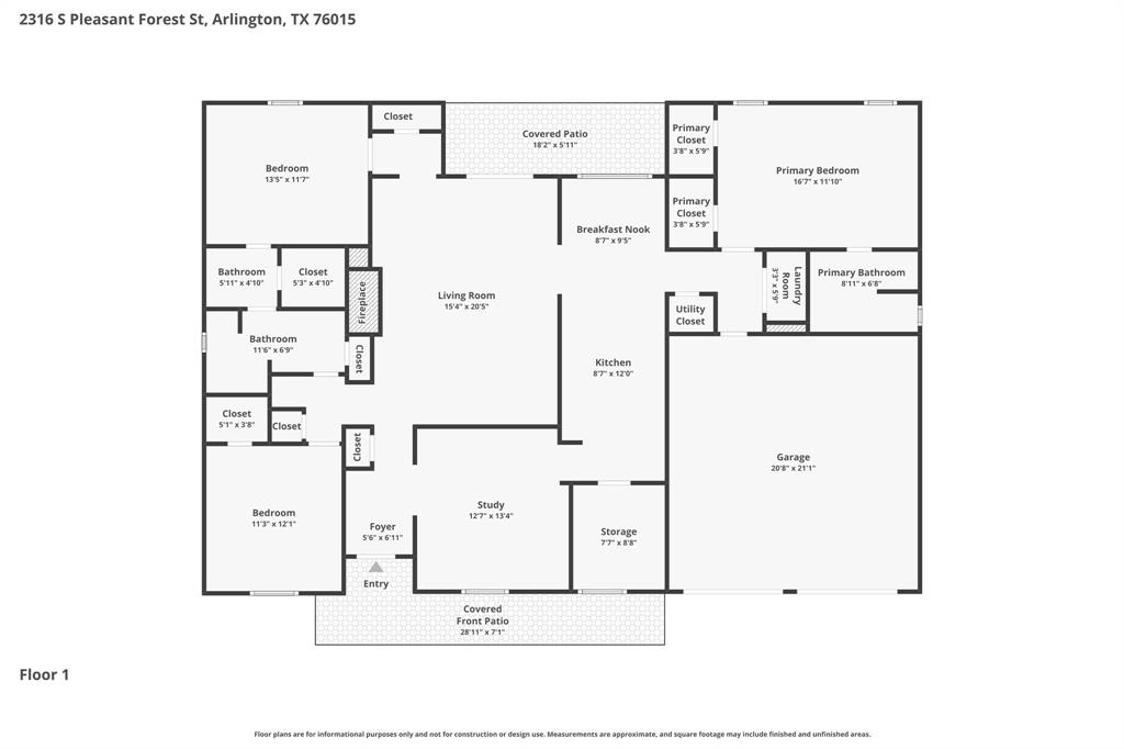 Pleasant Forest Add - Residential