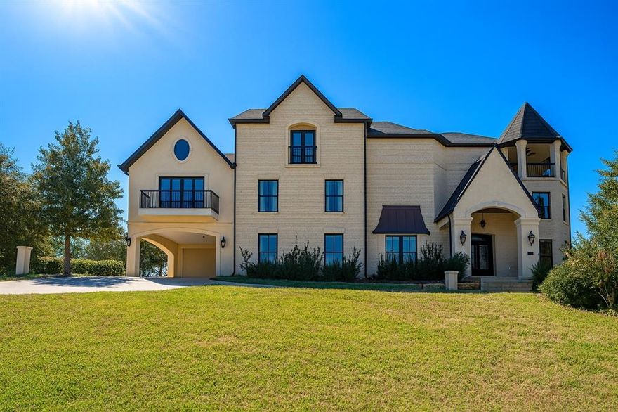 This custom-built estate offers unmatched panoramic views of the entire DFW Metroplex, a rare and remarkable setting unlike anything in the neighborhood. Designed with multi-generational living in mind, the property includes a charming 952 sq ft, two-story guest house featuring 2 bedrooms and 2 full bathrooms, ideal for extended family or long-term guests.

Inside the main residence, luxury is reflected in every detail, from antique pine flooring and heavy stacked moldings to custom millwork and a gourmet kitchen with a stainless steel island counter and dual full-size ovens. The incredible third-floor primary retreat is a true sanctuary with two fireplaces, private balconies, a full-size sitting area, massive walk-in closets, a six-person spa, and breathtaking skyline views.

The outdoor amenities create a private resort experience, sparkling pool with tile slide, beach entry, waterfalls, full-size lighted multi-sport court, expansive outdoor kitchen, and multiple entertaining areas. Situated on 1.7 landscaped acres in desirable Midlothian ISD, this extraordinary estate is offered at a compelling price to reflect the TLC needed. A rare opportunity to personalize and elevate a one-of-a-kind property that embodies elegance, versatility, and lifestyle.