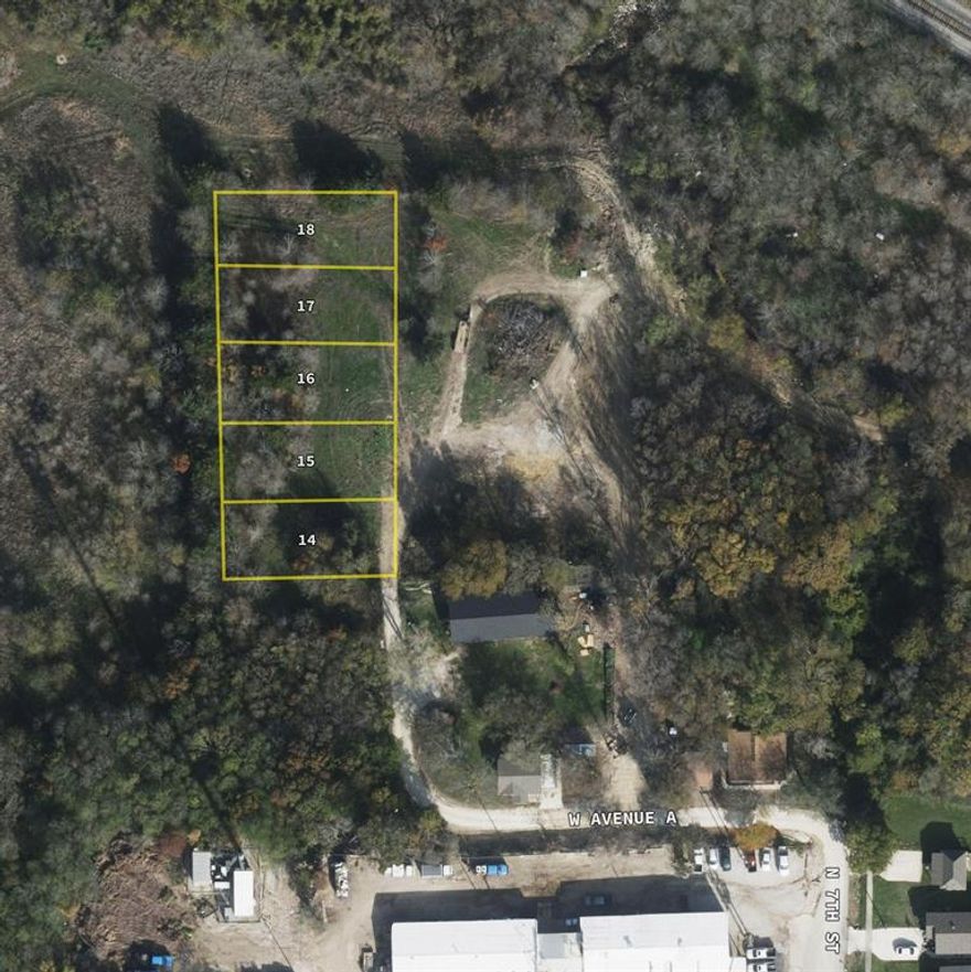Development opportunity - Unimproved Land in Midlothian. This unimproved land offers a rare opportunity for developers and investors. Located in the fast-growing Midlothian area. Close to downtown, highways, and residential areas. Property is zoned light industrial. Contact City of Midlothian for possible land use and developmental approval process. There is also another .505 acres being sold, which consist of four lots. MLS 20962754.