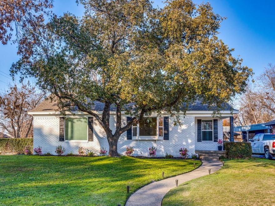 Fabulous completely remodeled jewel in Richardson Heights. This has all the goodies and more, with a bonus room that will delight. The open and spacious floor plan is evident from the minute you enter, with a view of dazzling kitchen island with quartz countertop bridging the entertaining and cooking spaces perfectly. Everything is new - windows, luxury vinyl plank flooring throughout the house, shaker soft close cabinetry in kitchen - includes full size pantry with roll out shelves. Beautiful tile work includes custom backsplashes in kitchen and primary bath. Both baths are gorgeous, unusual and elegant. The use of the large bonus room with separate mini split heating and cooling is only limited by your imagination. Awesome trees and very large fenced backyard complement this lovely corner lot.