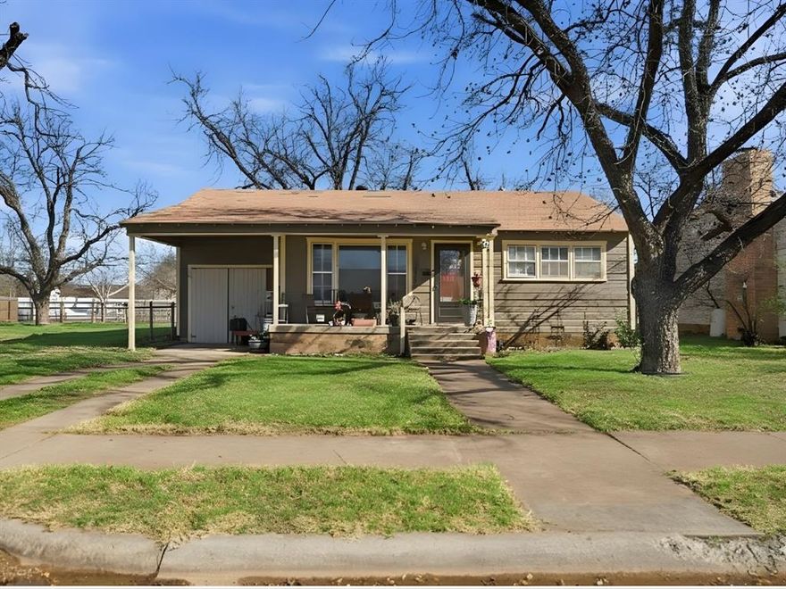 Charming single-family home located in an established neighborhood of Abilene. Conveniently situated near schools, shopping, dining, and major roadways, this property offers easy access to daily essentials and city amenities. Ideal for owner-occupants or investors seeking a centrally located home with no HOA and strong rental potential.