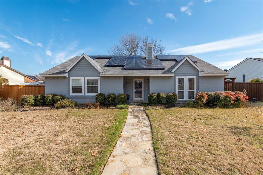 Gorgeous updated and well maintained home in Plano. Lots of storage throughout. Laminate flooring. Kitchen with quartz countertops, stainless dishwasher, double oven range, microwave and lots of cabinets. Large primary bedroom with 2 walk in closets. Primary bath with granite counter, updated shower, and plumbed for 2nd sink in counter. Good sized secondary bedrooms with ceiling fans. Spacious family room with fireplace.  Two dining areas.  Second living area open to kitchen. Large covered back patio with flagstone. Board on board fence with private backyard. Two car garage. Sprinkler system. Recent updates: water heater (2023) and HVAC (2022), interior doors and more. Conveniently located to shops, highways, parks and schools.  You won't be disappointed.
Refrigerator for sale.  Less than 1 year old.