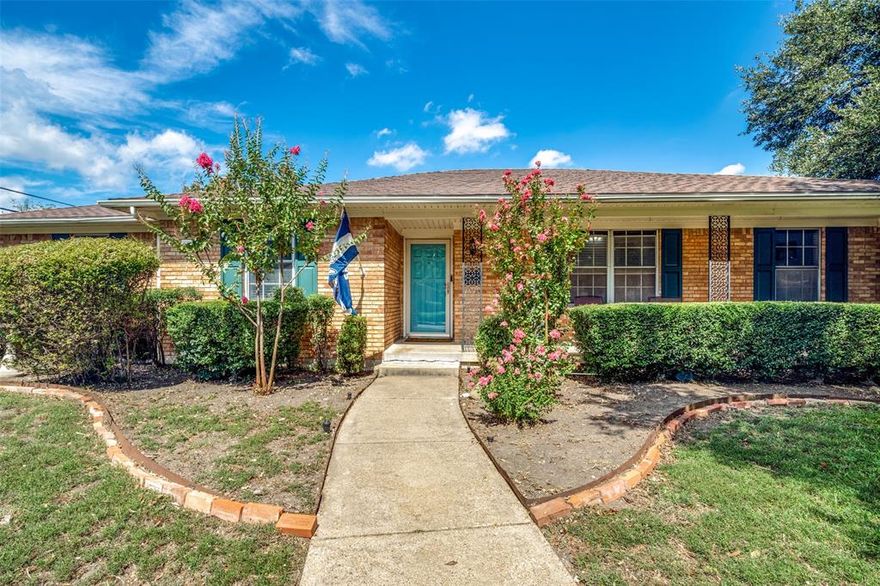 This beautiful Hillview Terrace home offers fabulous curb appeal and a thoughtfully designed interior featuring 3 bedrooms, 2 stunningly updated bathrooms, fabulous enclosed sun room, ample storage, and a huge laundry room, . The property layout centers around generously sized spaces and a beautifully renovated kitchen equipped with all the sought after essentials, including a gas range, abundant soft close cabinetry, sleek black hardware, striking flooring, and an oversized walk in pantry. The kitchen flows seamlessly into the oversized living area that has lovely built ins next to the brick fireplace, making it ideal for everyday living and entertaining. An enclosed sunroom adds valuable bonus space, perfect for a second living area or year round relaxation. Both bathrooms have been stylishly updated with modern finishes and designer touches. Situated on a generous .2-acre lot, the home also features a gorgeous enclosed backyard with beautiful wood fence ideal for gardening, pets, or unwinding in privacy. Located in wonderful East Dallas just minutes from White Rock Lake, the Dallas Arboretum, popular dining and shopping, and major highways, this home offers the perfect blend of comfort, style, and convenience.