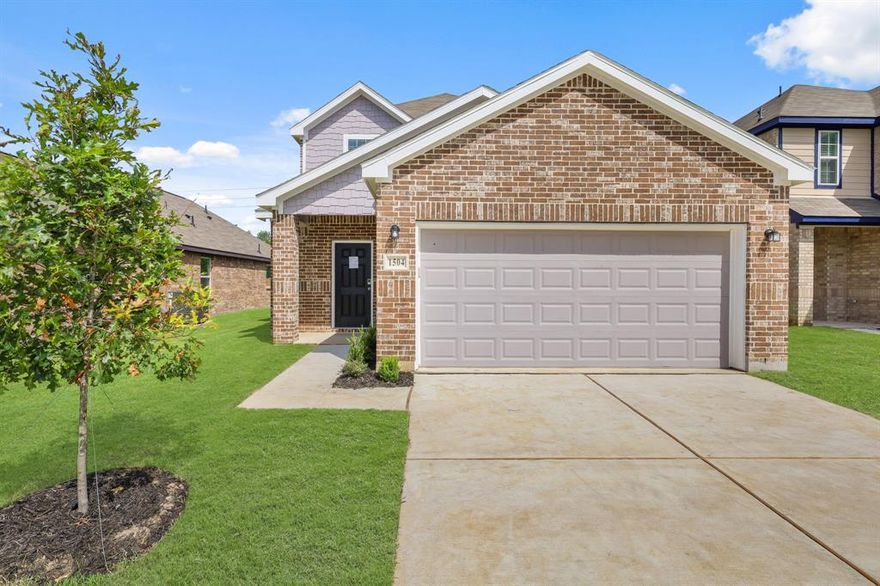 Love where you live in Christian Meadows in Ennis, TX! The Woodland floor plan is a spacious 2-story home with 4 bedrooms, 2.5 baths, game room, and 2-car garage. The first floor offers the perfect space for entertaining with a bar top kitchen open to the family room! The gourmet kitchen is sure to please with 42-inch cabinets, granite countertops, and stainless-steel appliances! Retreat to the first-floor Owner’s Suite featuring granite countertops, a sizable shower, and a spacious walk-in closet! Don't miss your opportunity to call Christian Meadows home, schedule a visit today!