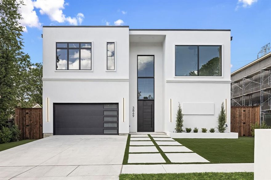 3869 Wemdon Drive presents a rare opportunity to own one of Midway Hollow’s premier new construction residences. Expertly built by The Cozie Group, this 5,337-square-foot home blends modern elegance with timeless design in one of Dallas’ most desirable neighborhoods. THE SELLER IS OFFERING $50,000 in BUYER CREDITS which may be applied toward a future pool, rate buy-down, closing costs, or customized to suit the buyer’s needs. Even better, a pool permit is already pending with the City of Dallas, streamlining the process for creating a resort-style backyard. Inside, the home offers 5 spacious bedrooms and 6.1 impeccably appointed baths, designed for both elevated entertaining and everyday living. The open-concept floor plan is anchored by a true chef’s kitchen featuring top-of-the-line appliances, an oversized island, and seamless flow into the sophisticated den. A stylish wet bar with beverage refrigerator adds another layer of effortless entertaining. The main-level primary suite serves as a private retreat with a spa-inspired bath showcasing a freestanding soaking tub, expansive walk-in shower, and dual vanities with designer finishes. Upstairs, four additional en-suite bedrooms and a versatile living space provide flexibility for play, work, or relaxation. Ideally located just minutes from Dallas’ premier shopping, dining, and major thoroughfares, 3869 Wemdon Drive delivers sophisticated new construction living in the heart of Midway Hollow.