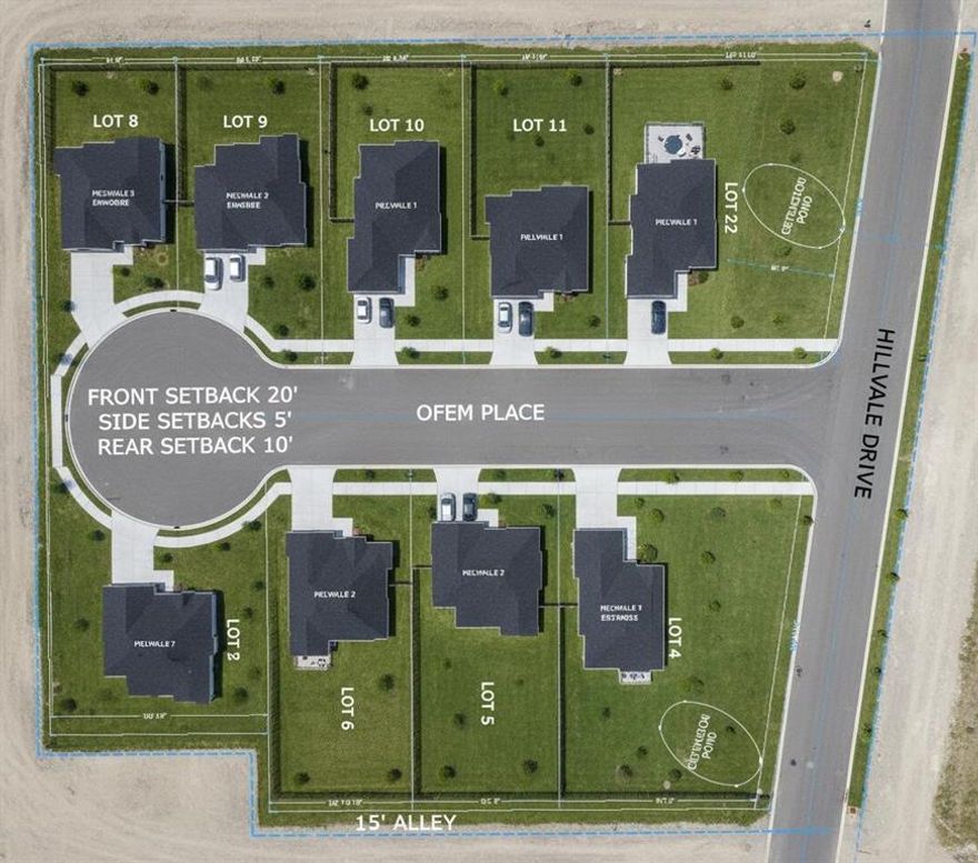 New Subdivision development. Builder is only selling a couple of Lots in this new Subdivision and developing the remaining Lots. 
Subdivision is a private community with only 9 lots, approved community house plans will transfer with sale of lot. All utilities already installed and taped, so you will only need to connect during construction.
Appraised value of the build is available on request. homes in the community are 2600+ to 2800+. Horizontal construction is still ongoing so this is your opportunity to get into this community now, before construction is completed.
