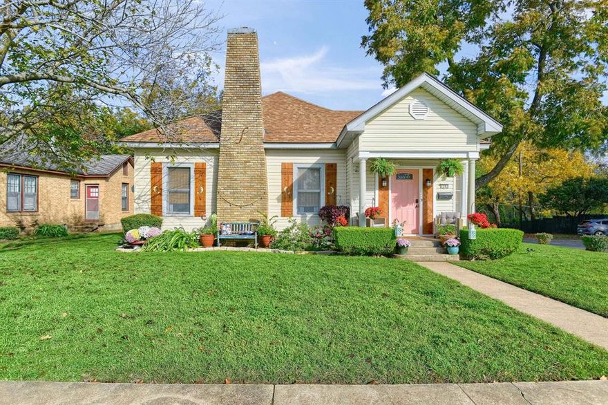 Nestled in the heart of Denison, this delightful home invites you to experience the perfect blend of character and modern comfort. From the moment you step onto the welcoming front porch, you'll be captivated by the unique charm this residence exudes. Admire the timeless appeal of this home's architecture, featuring original wood floors, bay windows, and 100-year-old shiplap! The property boasts 3 bedrooms, 2 bathrooms, and a stylish kitchen that seamlessly blends functionality with aesthetics. Both bathrooms have been fully renovated, with Carrera marble tile in the soaker tub. Enjoy a large attic with endless possibilities. This home is strategically located near Morton Street with easy access to Hwy 75, ensuring that daily conveniences and leisure activities are within easy reach. Explore the local charm of Denison with its boutique shops and diverse dining options near Downtown Denison. Don't miss the chance to make this enchanting house your home sweet home.
