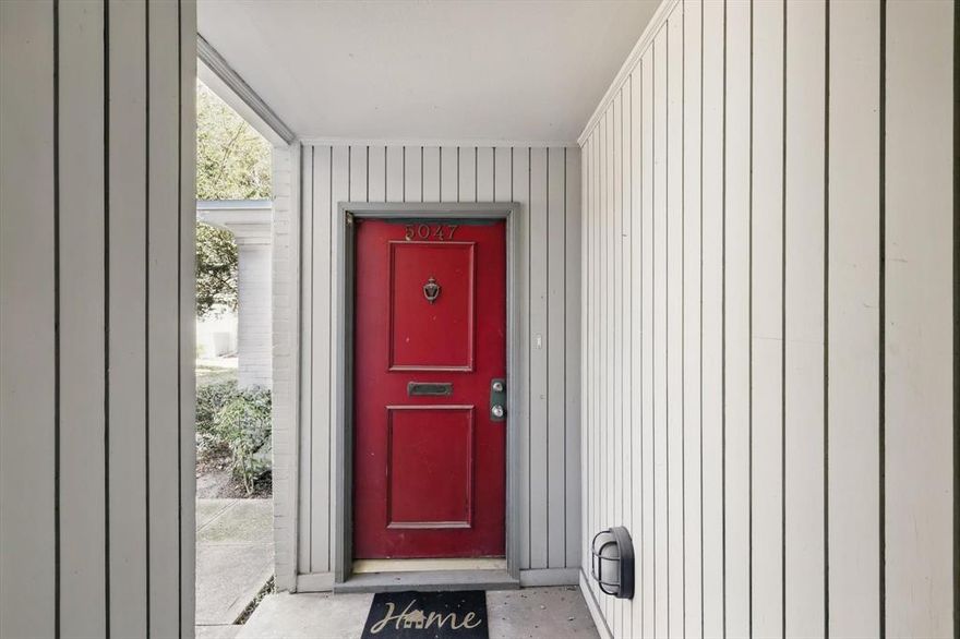 Shows like a townhouse and has covered parking. MOTIVATED SELLER. BRAND NEW FLOORING, HVAC, ELECTRICAL, PLUMBING, APPLIANCES and DRYWALL! *STREET VIEW ON SOME WEBSITES IS INCORRECT, CONDO IS IN WESTBURY PARK CONDOMINIUMS Open living and dining-study areas. Updated kitchen backsplash, Large primary suite with 2 closets. Second bedroom is ideal for sleep, office or gaming. Redone charming bathroom in excellent condition and great water pressure. Convenient to Whole Foods, Kroger, CVS, dining and entertainment. 5 minute drive to American Airlines Center, downtown Dallas and the Arts District. Gated community with covered assigned parking and pool. Near Highland Park, Oak Lawn, the Medical District, and easy access to highways and airports. Under stair storage. Blinds, curtains, refrigerator stay.