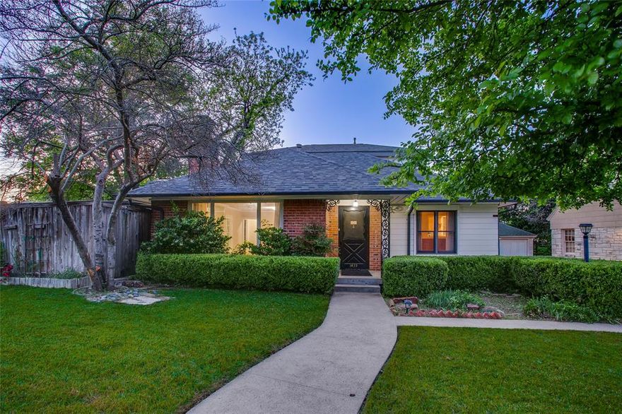 Perched on a hilled street in East Kessler Park, this property offers a rare opportunity to reimagine a homesite in one of Oak Cliff’s most sought-after pockets. With elevated topography and a front yard that captures views of the downtown Dallas skyline, the setting alone makes a compelling case for something special. Unlike neighboring Kessler Park, East Kessler is not within a conservation or historic district—giving you the freedom to renovate or build new without the same restrictions. Whether you’re looking to restore what’s here or start fresh, the groundwork is already in your favor. The existing home spans approximately 2,645 square feet with four bedrooms, three bathrooms, and a two-level layout. Set high on the lot and backing to a canopy of trees, the property offers a sense of privacy that’s becoming increasingly rare. An oversized garage adds to the functionality, while the lot itself invites vision. East Kessler Park is known for its rolling topography, mature trees, and quiet, tucked-away feel—a balance of natural beauty and proximity that’s getting harder to come by. Just minutes from Bishop Arts, Trinity Groves, and the energy of central Oak Cliff, you’re close to everything while still feeling removed from it all. With continued investment nearby—including the future Halperin Park and Harold Simmons Park—the area is only gaining momentum, making this not just a beautiful setting, but a smart one. A rare chance to create something meaningful in a place that already is.