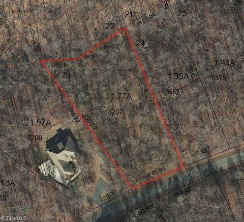 Vacant Land For Sale - 532 Rocky Cove Lane<br/> Denton, NC 27239