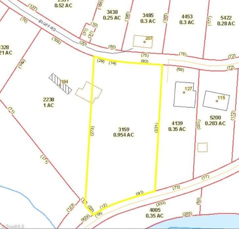 Vacant Land For Sale - 204 Bluff Road<br/> Mount Airy, NC 27030
