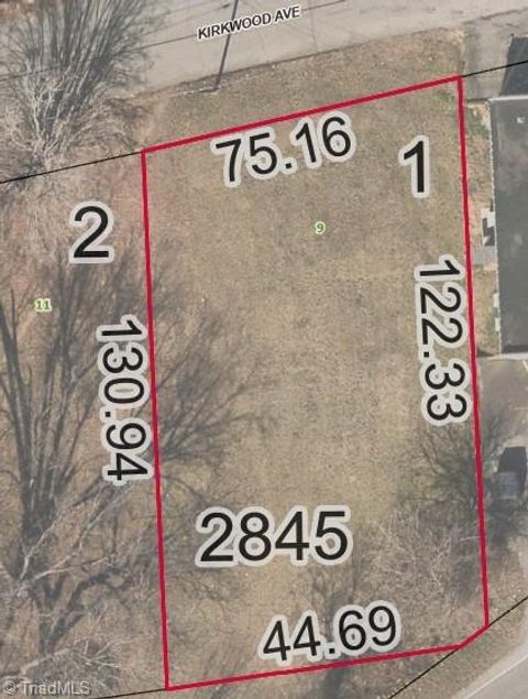 Vacant Land For Sale - 9 Kirkwood Avenue<br/> Lexington, NC 27292