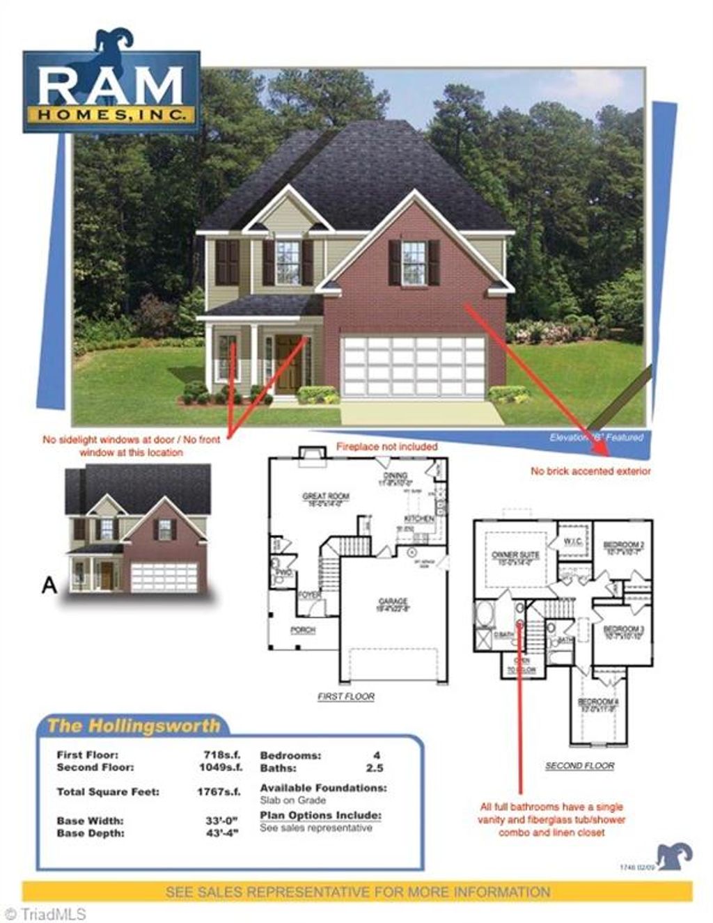 Photo of 4559 Byers Ridge Drive, Greensboro, NC 27405 (MLS # 1208110)