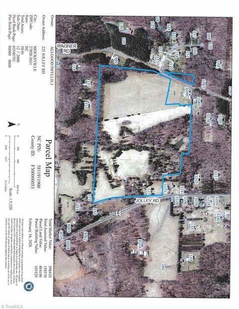 Homes For Sale - 221 Jolley Road<br/> Davie County, Mocksville, NC 27028