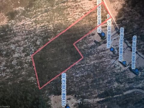 Vacant Land For Sale - 00 Hines Ridge Road<br/> Yanceyville, NC 27379