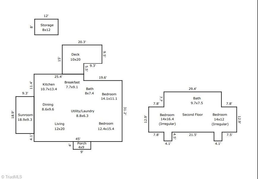 Photo of 304 Harden Street, Graham, NC 27253 (MLS # 1212248)