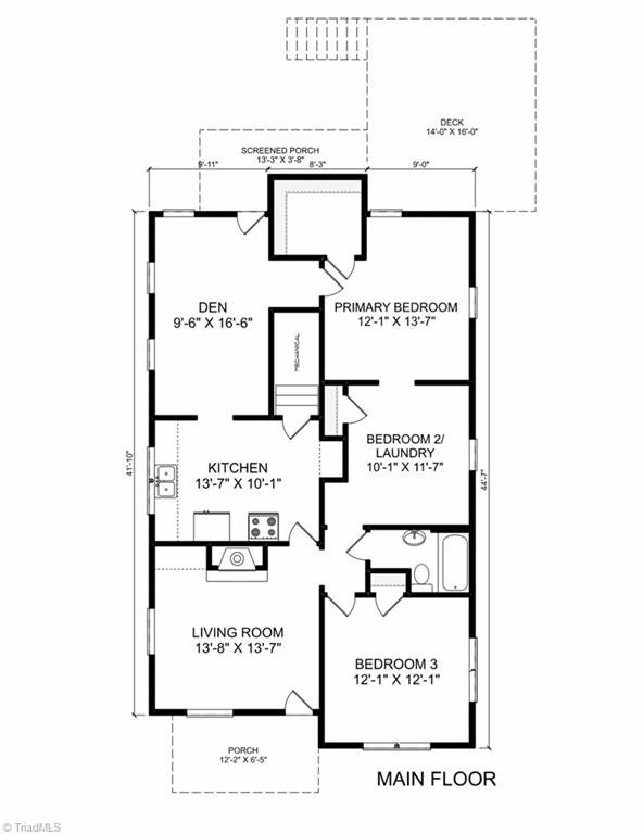 Photo of 1121 W Northwood Street, Greensboro, NC 27408 (MLS # 1236506)