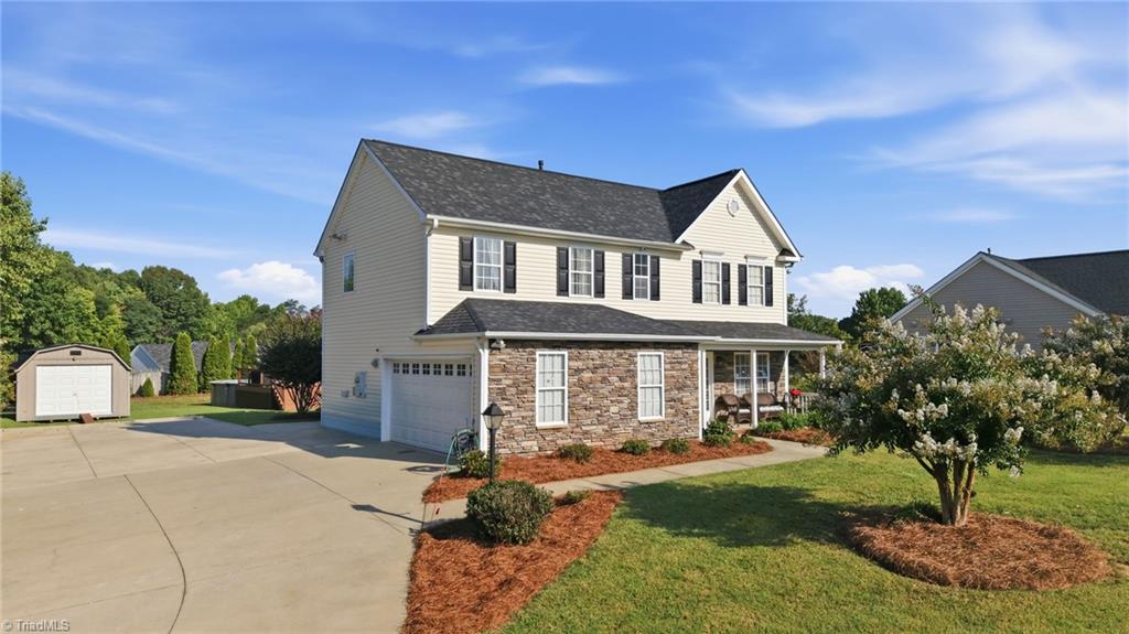 Photo of 125 Hartman Branch Lane, Winston-Salem, NC 27127 (MLS # 1239380)