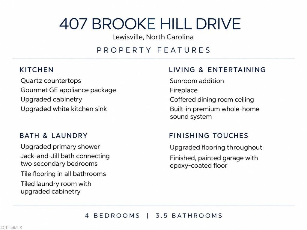 Photo of 407 Brooke Hill Drive, Lewisville, NC 27023 (MLS # 1236576)