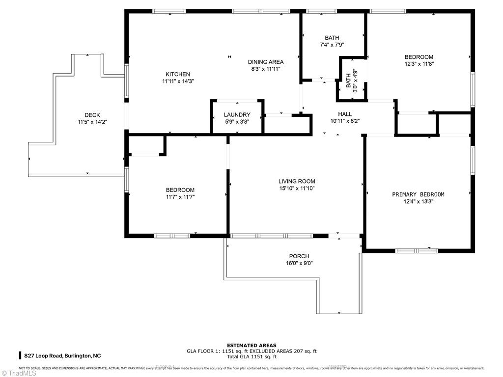 827 Loop Road, Burlington, North Carolina image 33