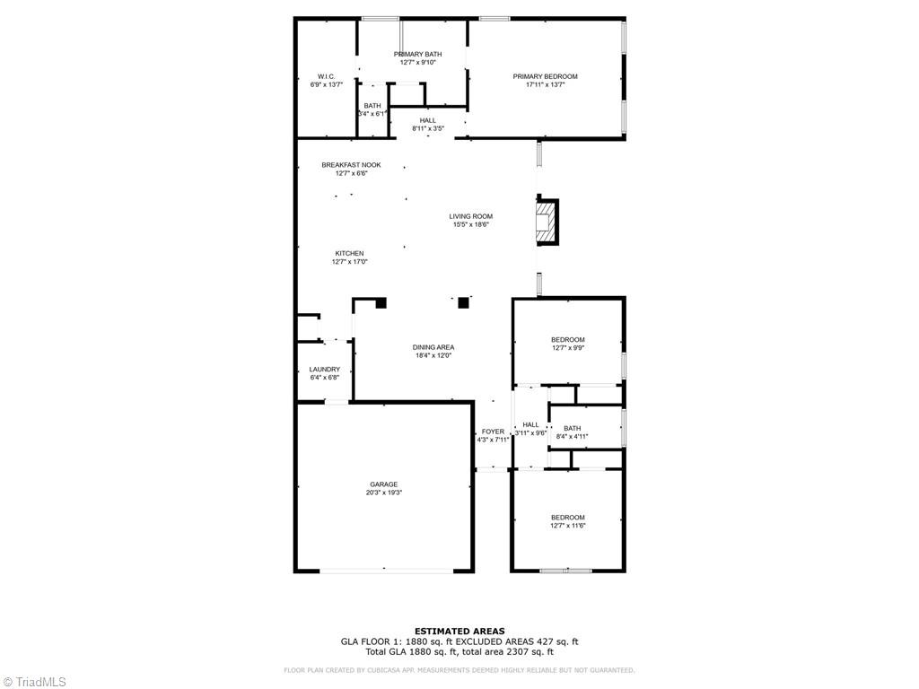1593 Oakbluffs Drive, Colfax, North Carolina image 2