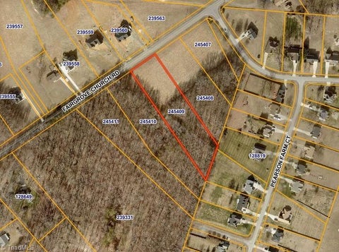 Vacant Land For Sale - 8324 Fairgrove Church Road<br/> Guilford County, Browns Summit, NC 27214