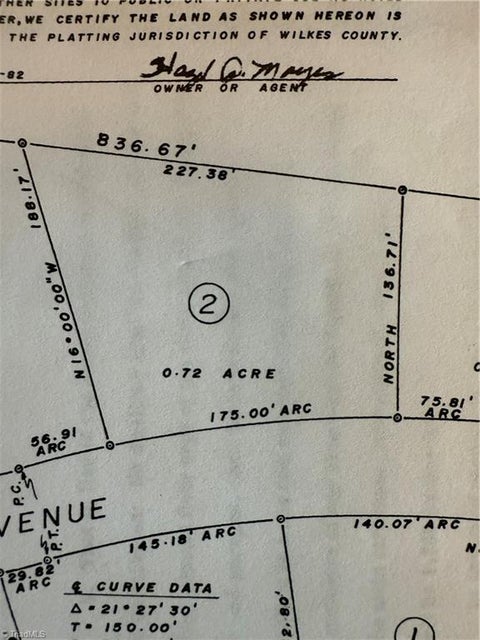 Vacant Land For Sale - LOT 1 & 2 Mayview Avenue<br/> Wilkesboro, NC 28697
