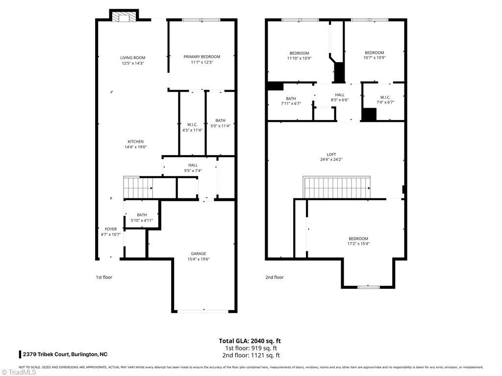 Photo of 2379 Tribek Court, Burlington, NC 27215 (MLS # 1206221)