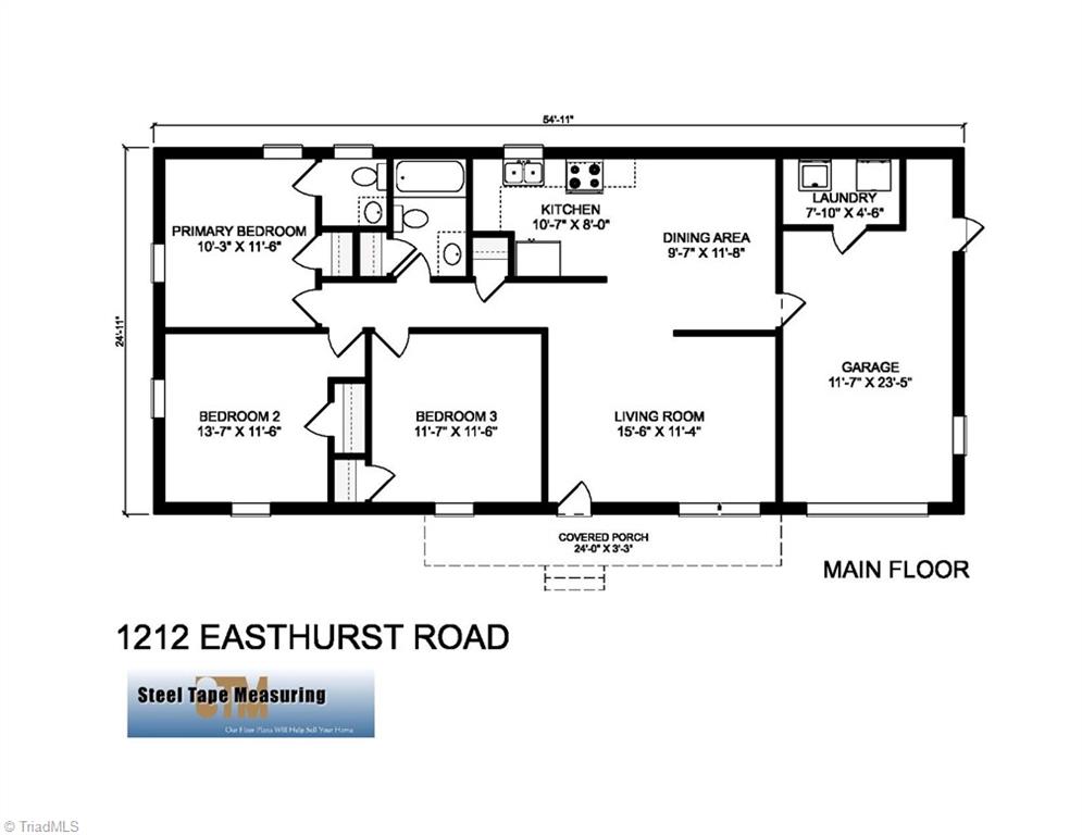 McLeansville, North Carolina 27301, United States, 3 Bedrooms Bedrooms, ,2 BathroomsBathrooms,Residential,Pending,209261
