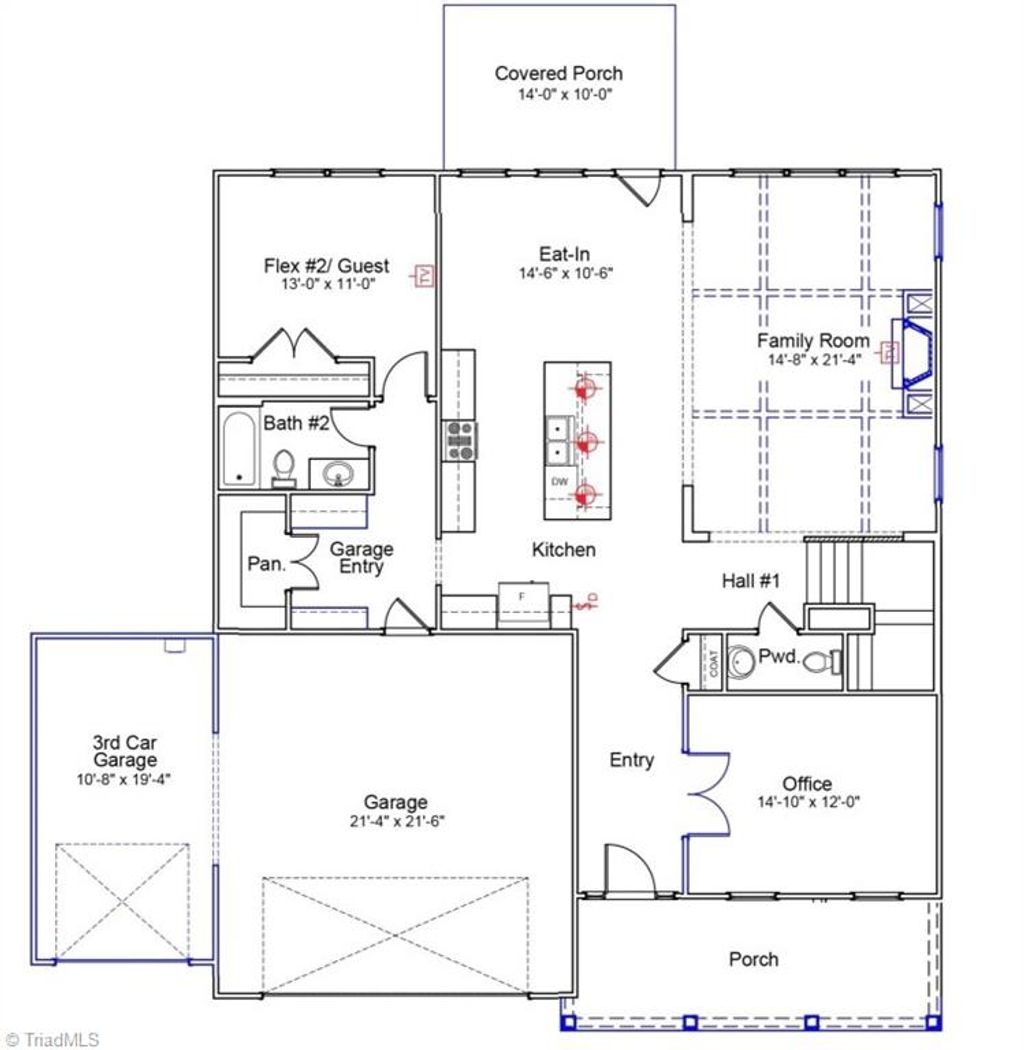 Photo of 1312 Creek Knoll Drive, Lewisville, NC 27023 (MLS # 1217370)