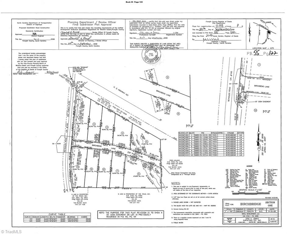 7491 Birchbend Lane Lot 1