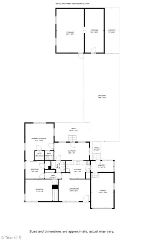 Greensboro, North Carolina 27405, United States, 3 Bedrooms Bedrooms, ,2 BathroomsBathrooms,Residential,Active,176530